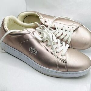 Lacoste Womens CARNABY EVO 117 3 SPW, LT Pink - US Sz 6.5